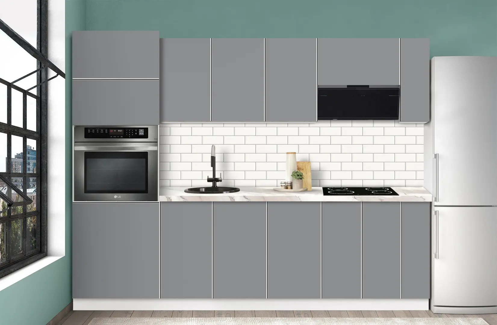 Модульная кухня Modern Dolce Vita 5 H68 2.6m