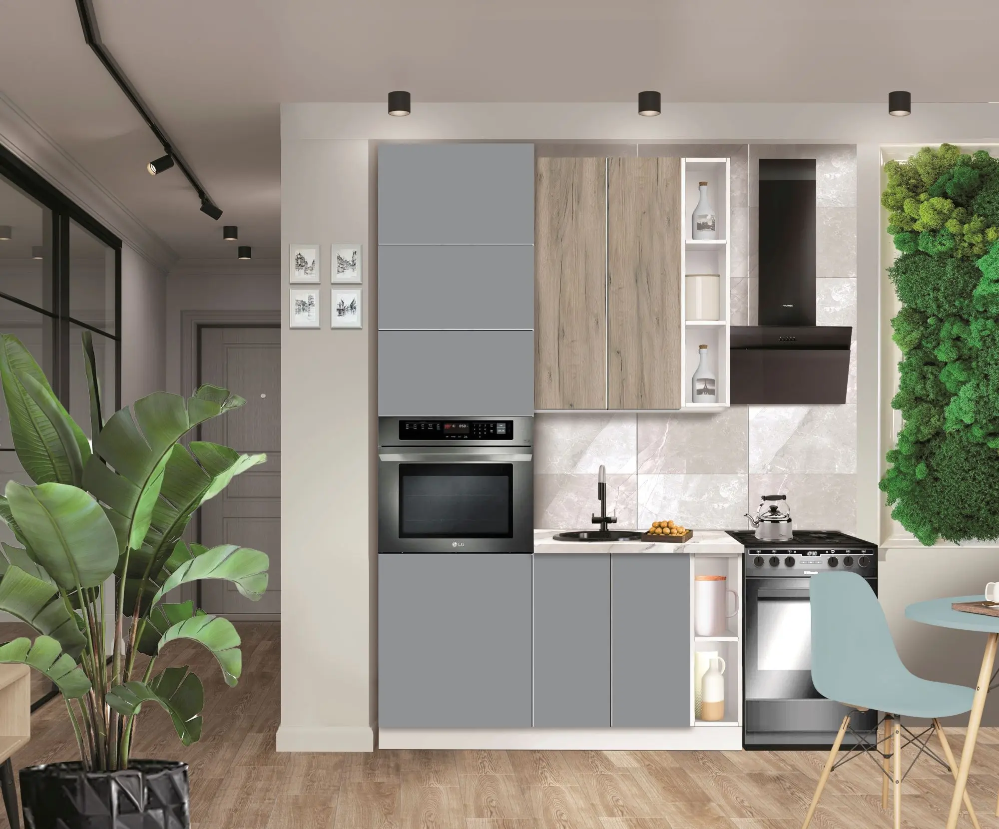 Модульная кухня Modern Dolce Vita 6 H110 1.4m