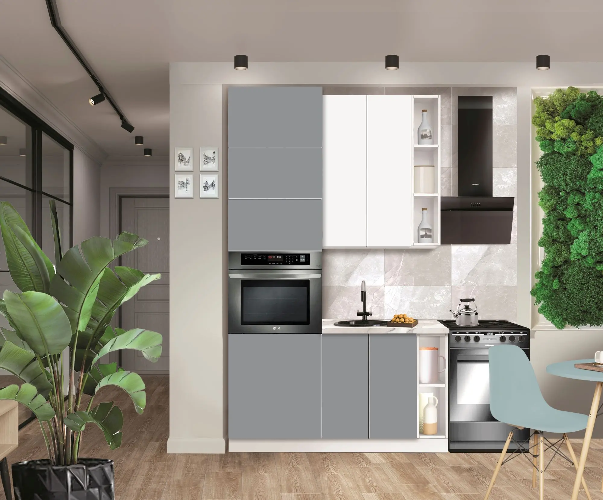 Модульная кухня Modern Dolce Vita 6 H110 1.4m