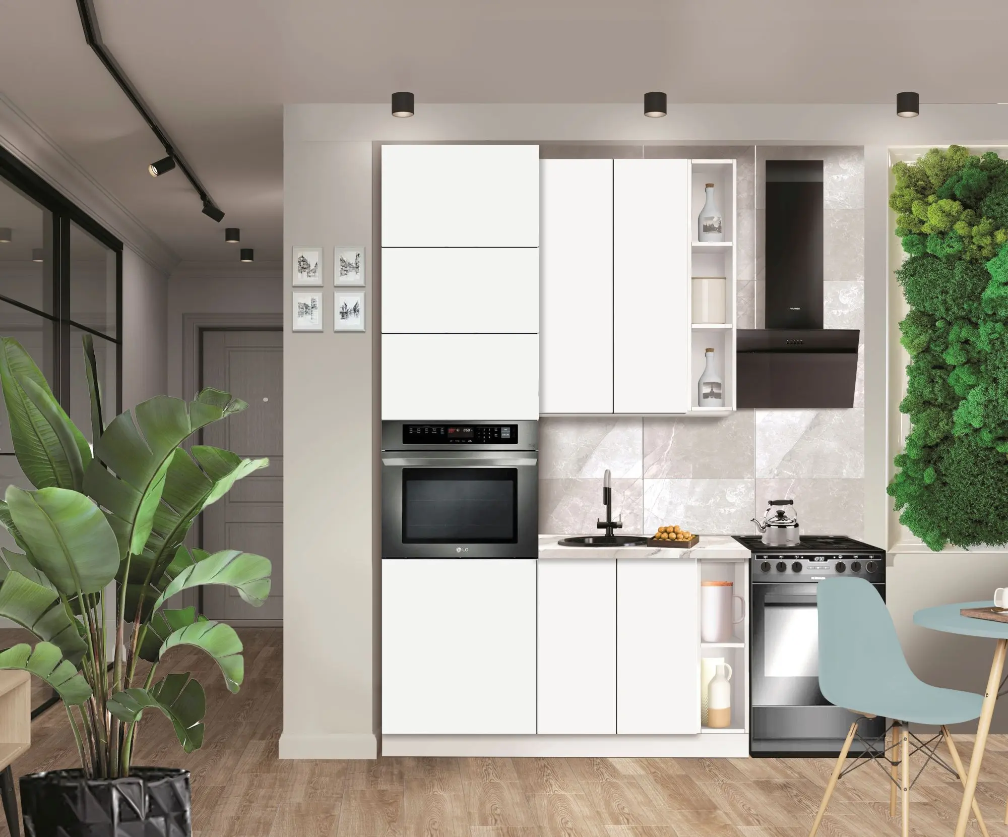 Модульная кухня Modern Dolce Vita 6 H110 1.4m