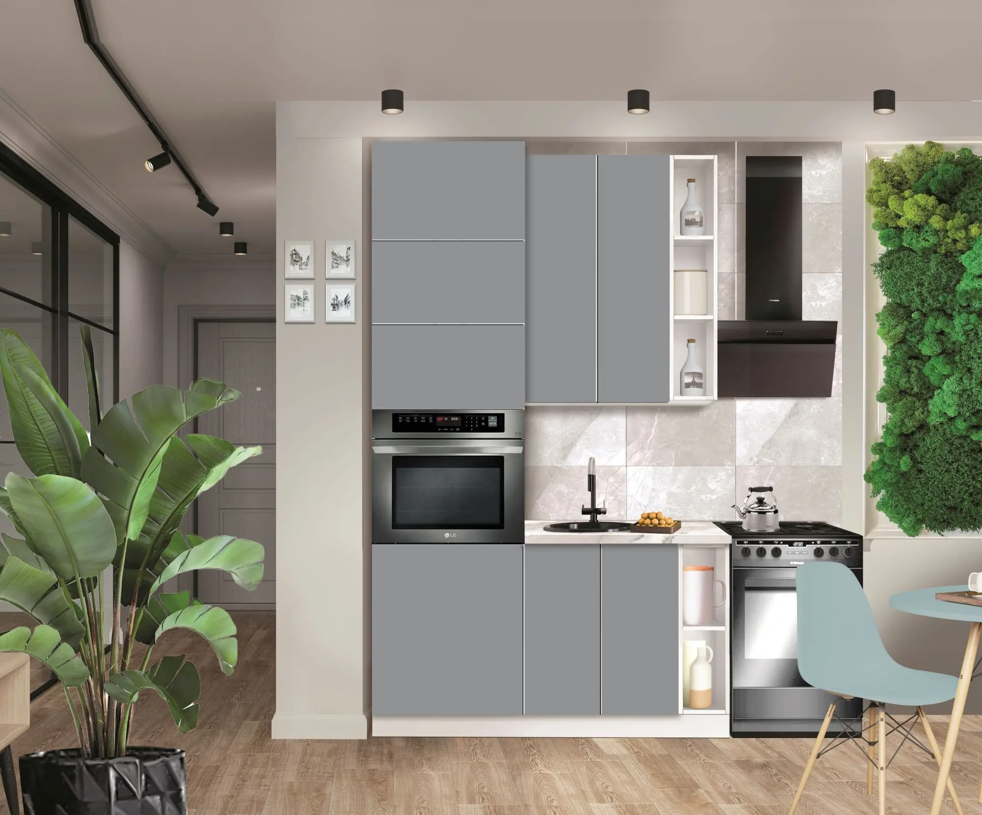 Модульная кухня Modern Dolce Vita 6 H110 1.4m