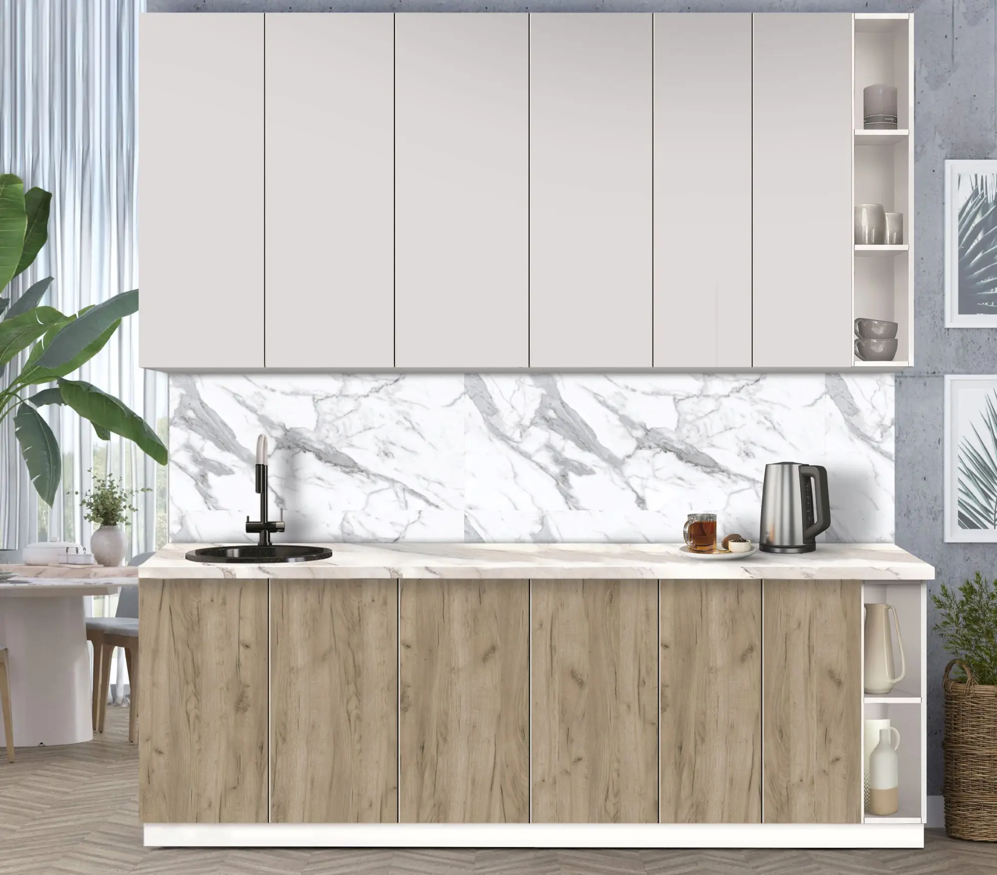 Bucatarie modulara Modern Dolce Vita 6 H110 2.4m