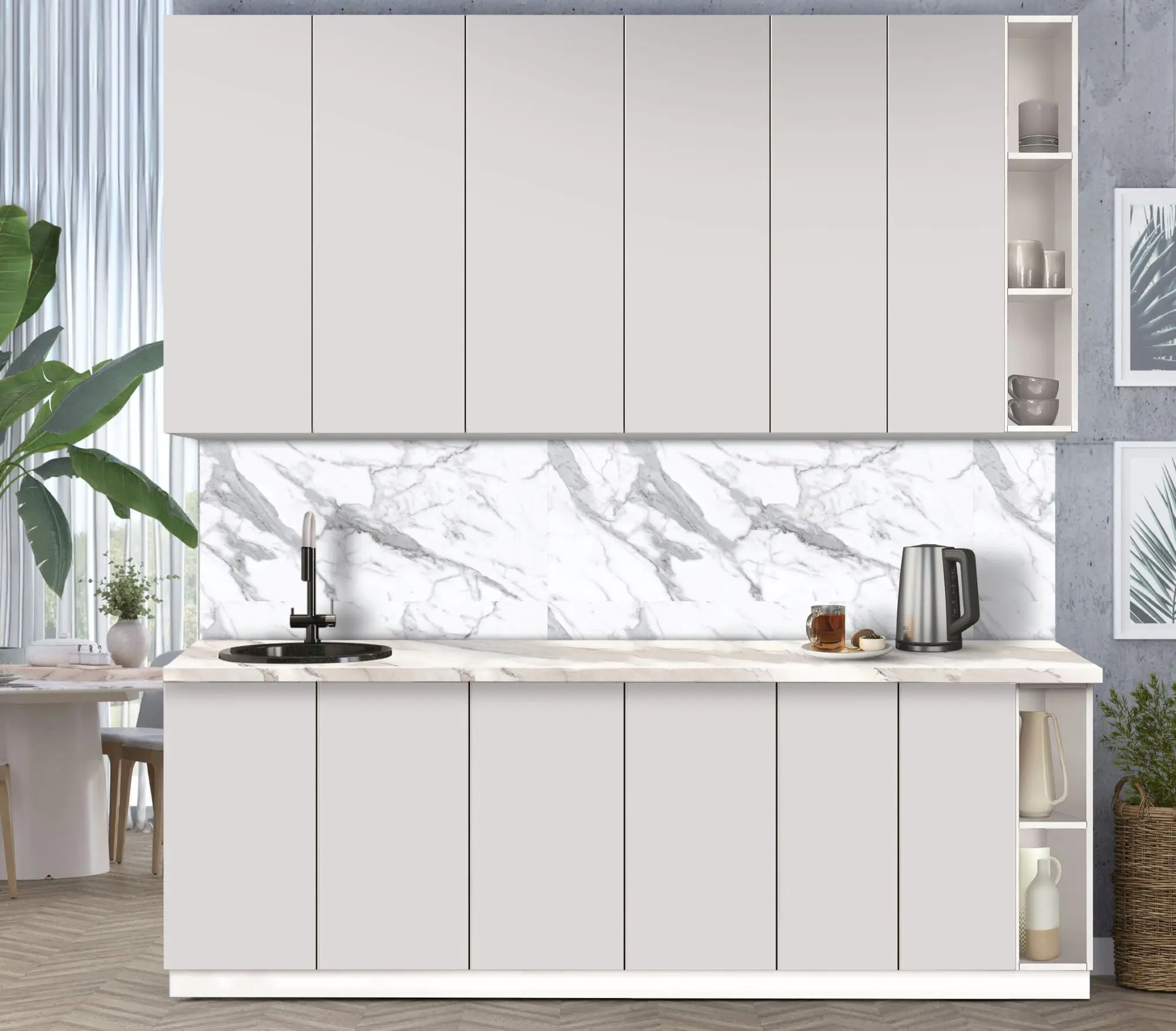 Bucatarie modulara Modern Dolce Vita 6 H110 2.4m