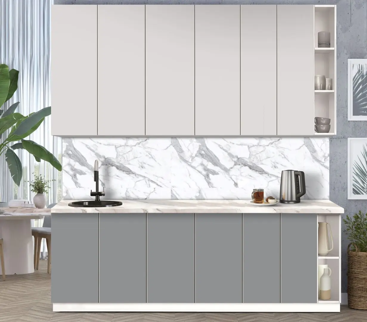 Bucatarie modulara Modern Dolce Vita 6 H110 2.4m