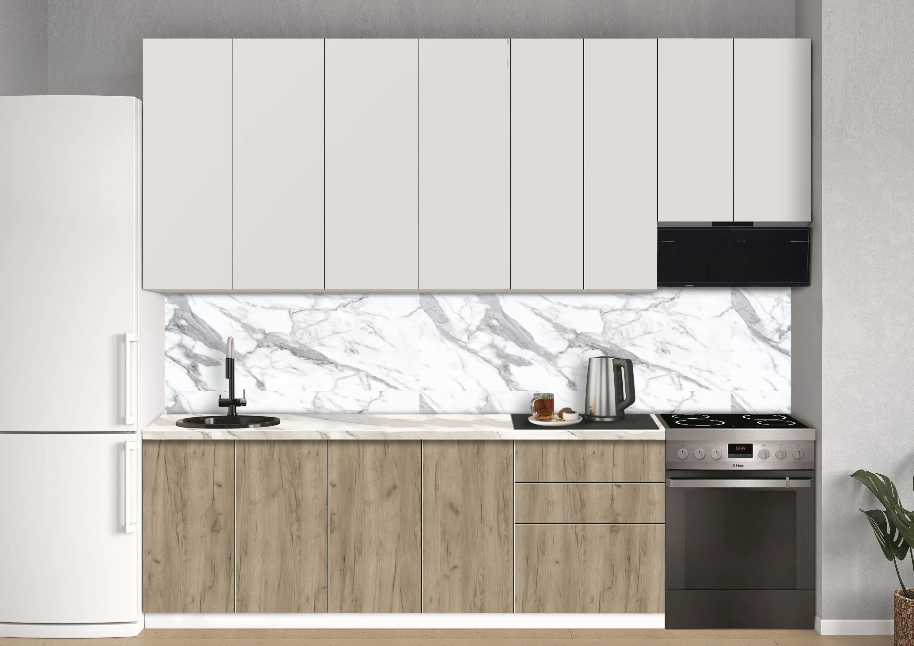 Bucatarie modulara Modern Dolce Vita 6 H110 2.8m