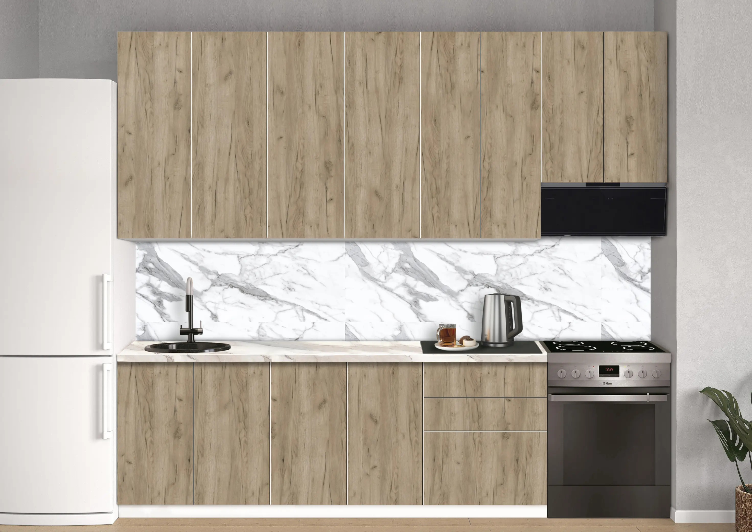 Bucatarie modulara Modern Dolce Vita 6 H110 2.8m