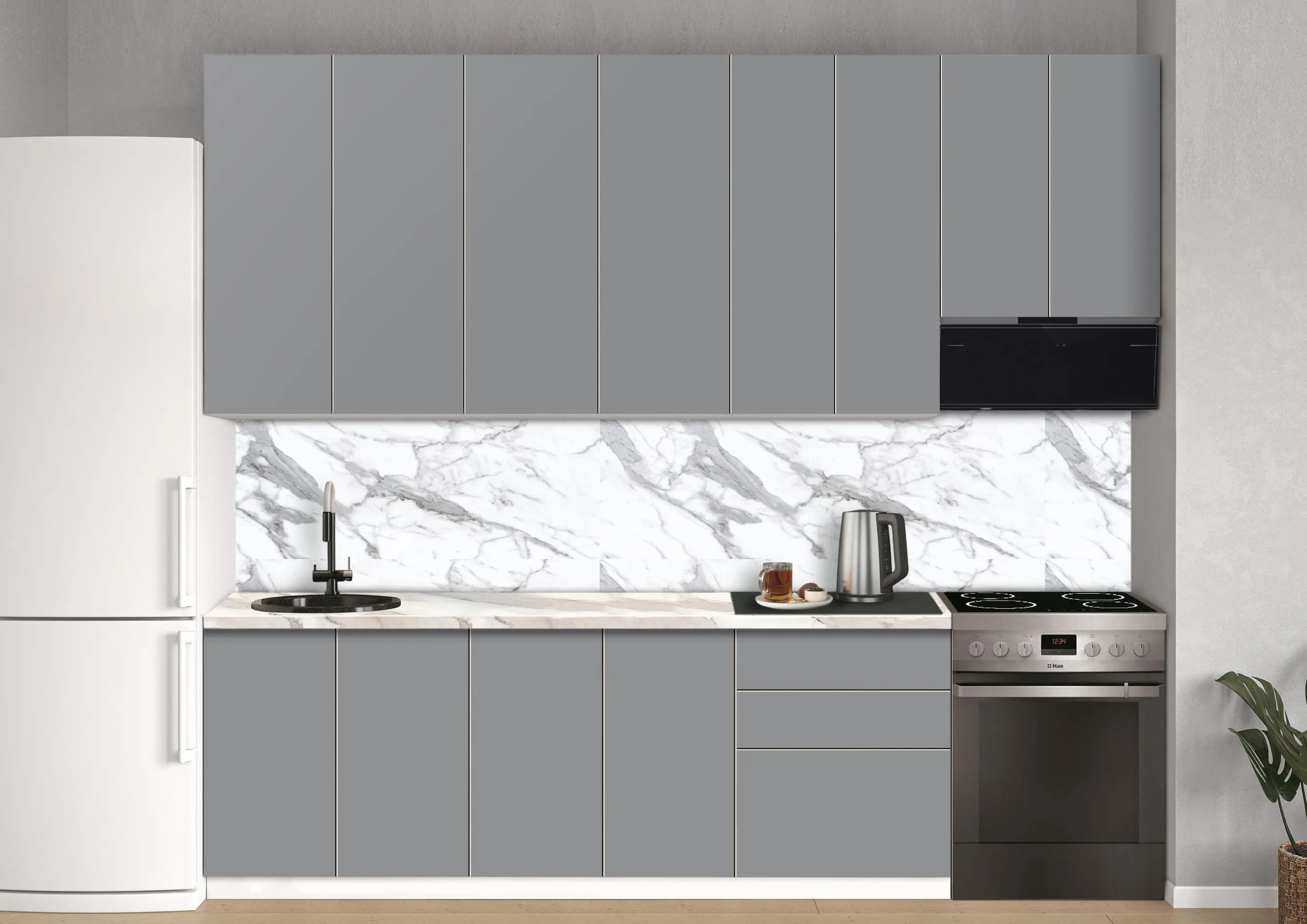 Bucatarie modulara Modern Dolce Vita 6 H110 2.8m