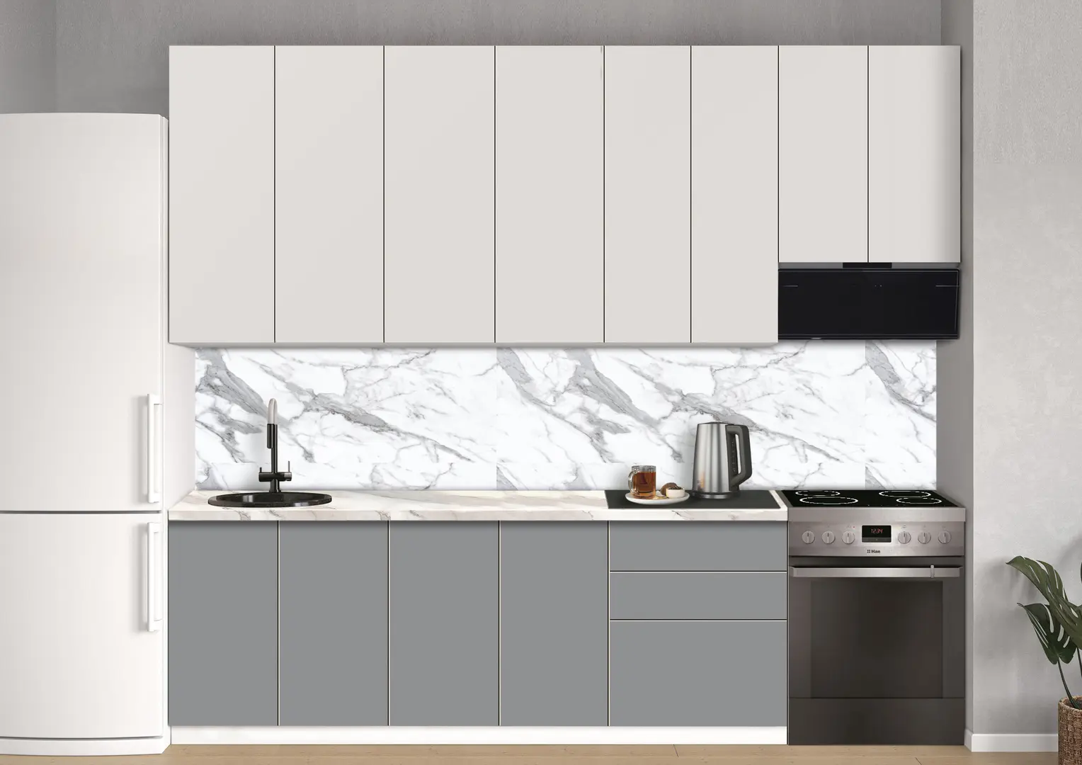 Bucatarie modulara Modern Dolce Vita 6 H110 2.8m