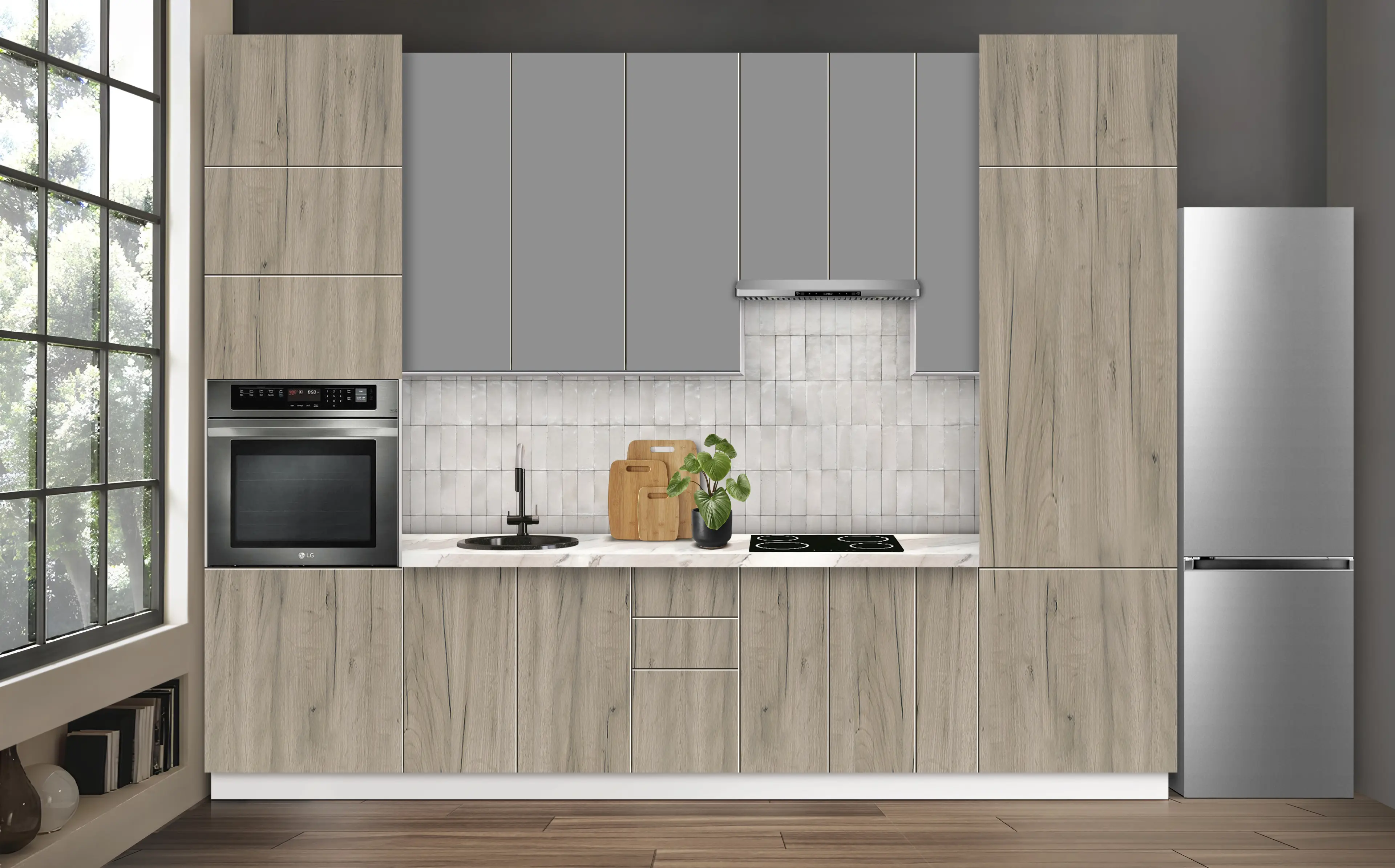 Bucatarie modulara Modern Dolce Vita 6 H110 3.2m