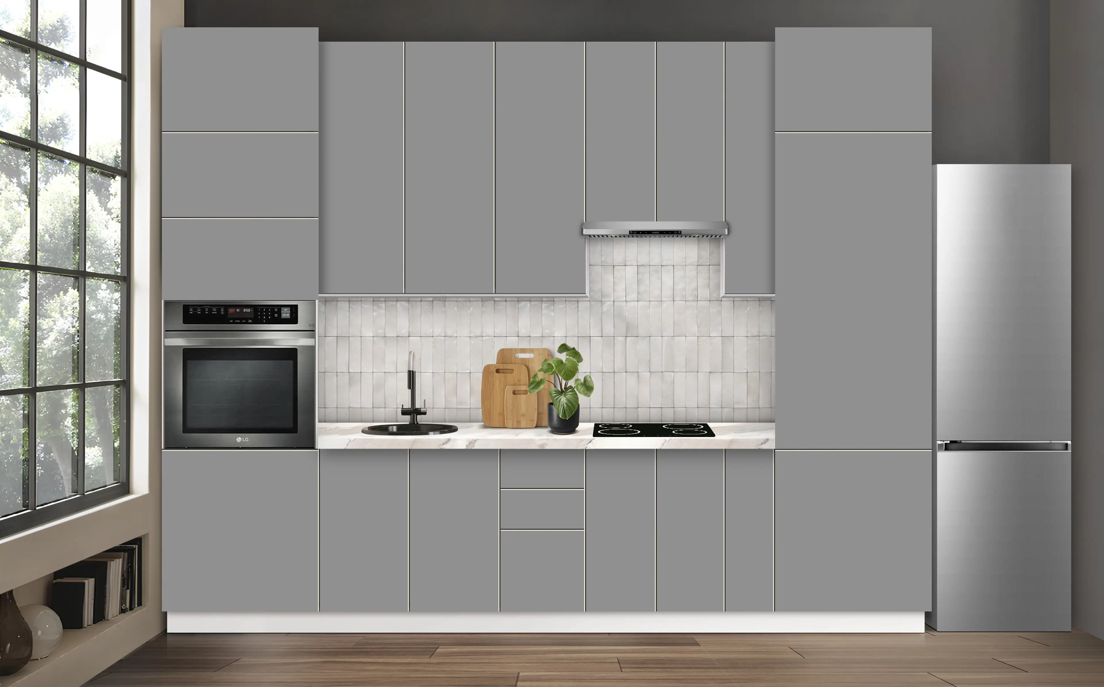 Bucatarie modulara Modern Dolce Vita 6 H110 3.2m