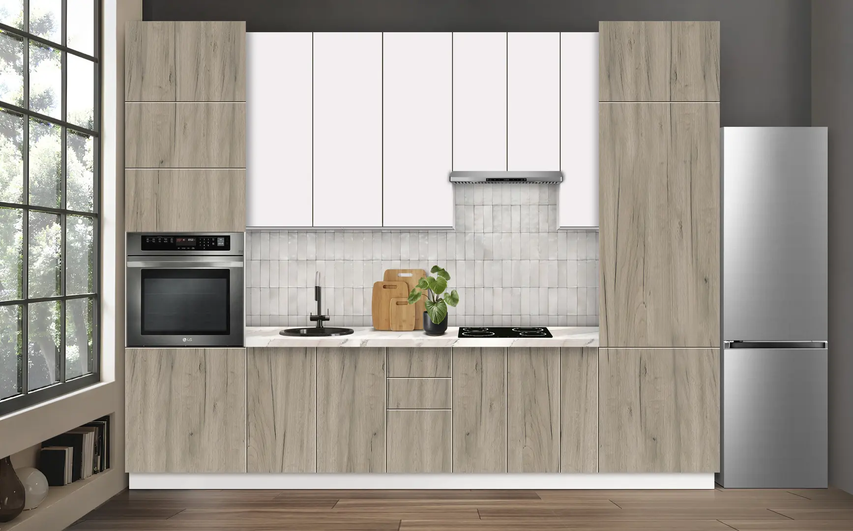 Bucatarie modulara Modern Dolce Vita 6 H110 3.2m