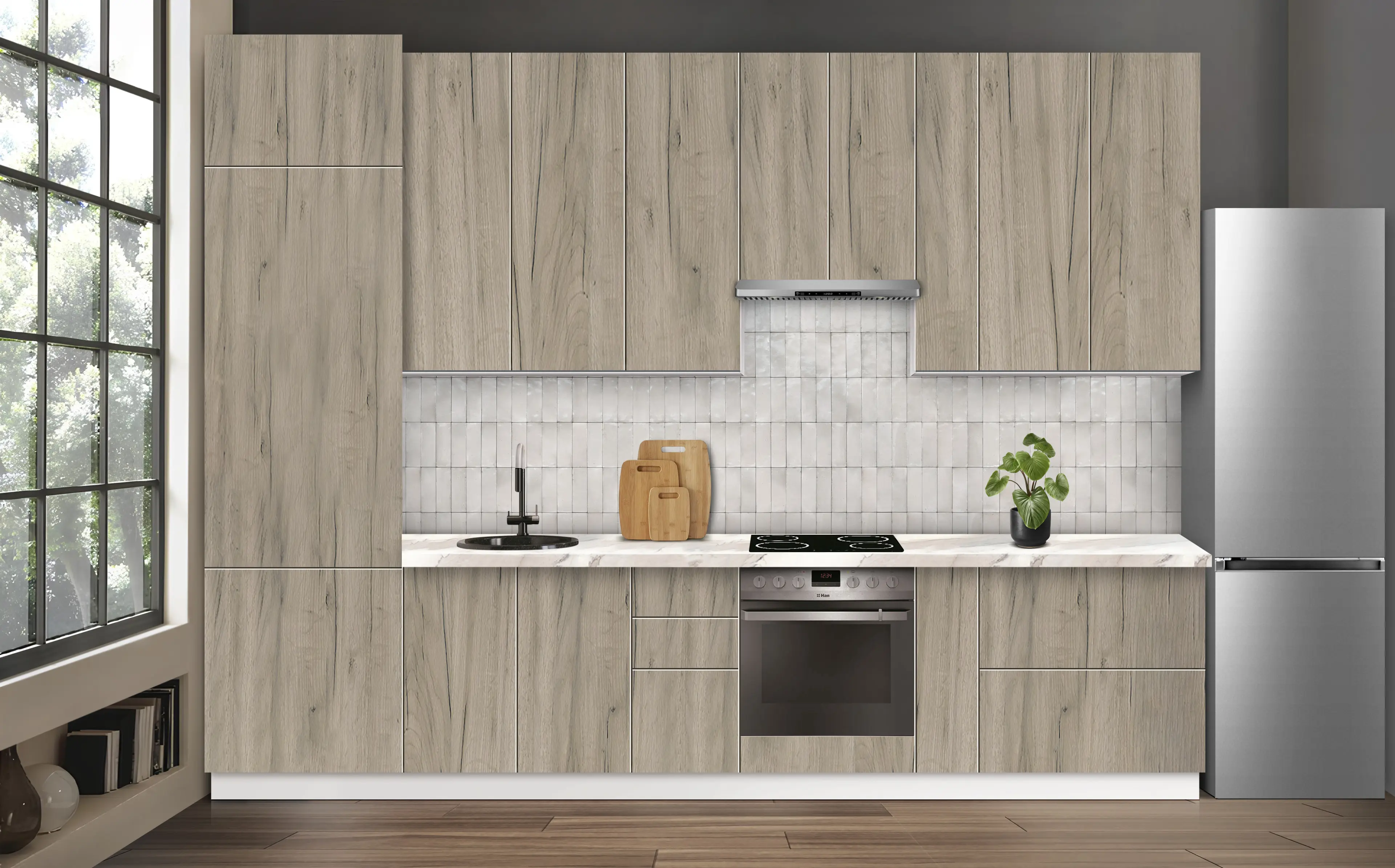 Bucatarie modulara Modern Dolce Vita 6 H110 3.4m