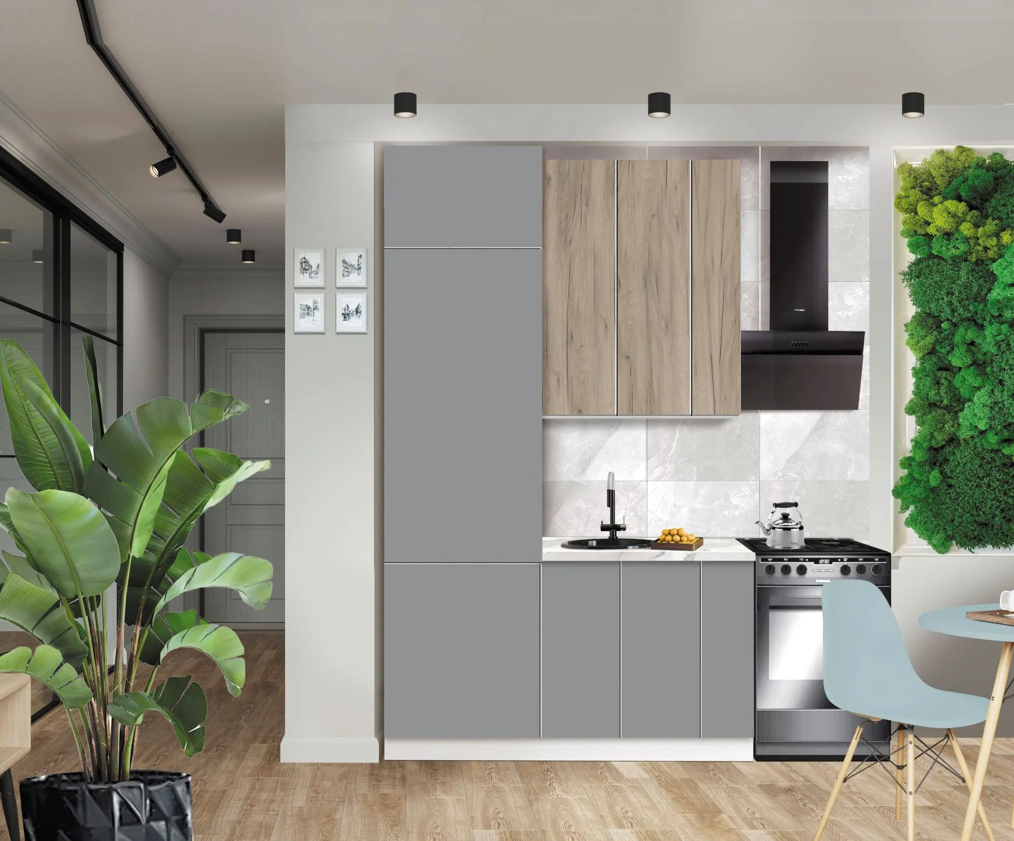 Модульная кухня Modern Dolce Vita 7 H110 1.4m