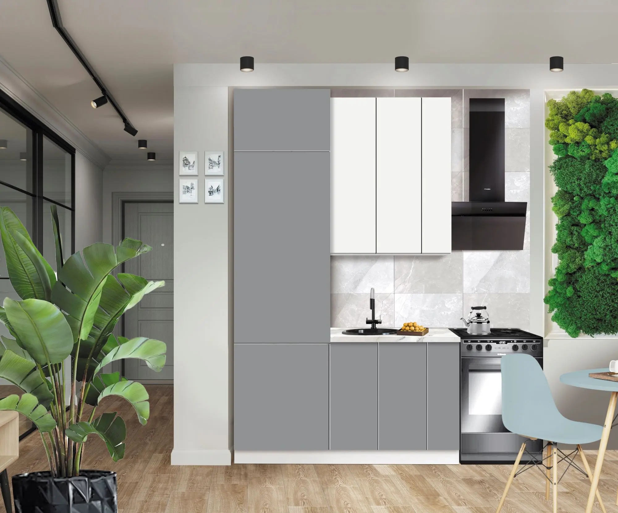 Модульная кухня Modern Dolce Vita 7 H110 1.4m