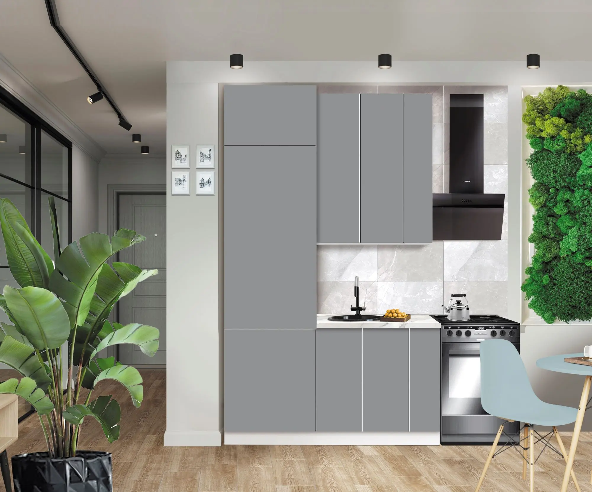 Модульная кухня Modern Dolce Vita 7 H110 1.4m