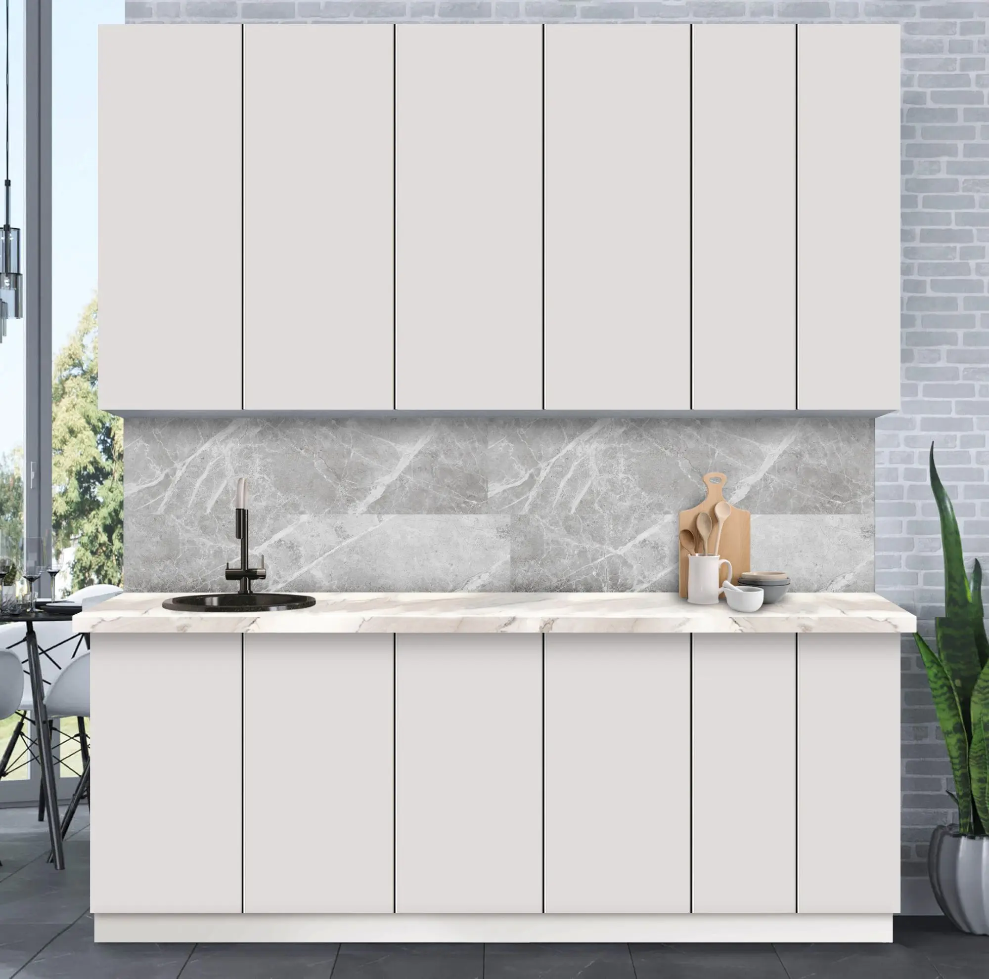 Bucatarie modulara Modern Dolce Vita 7 H110 2.2m