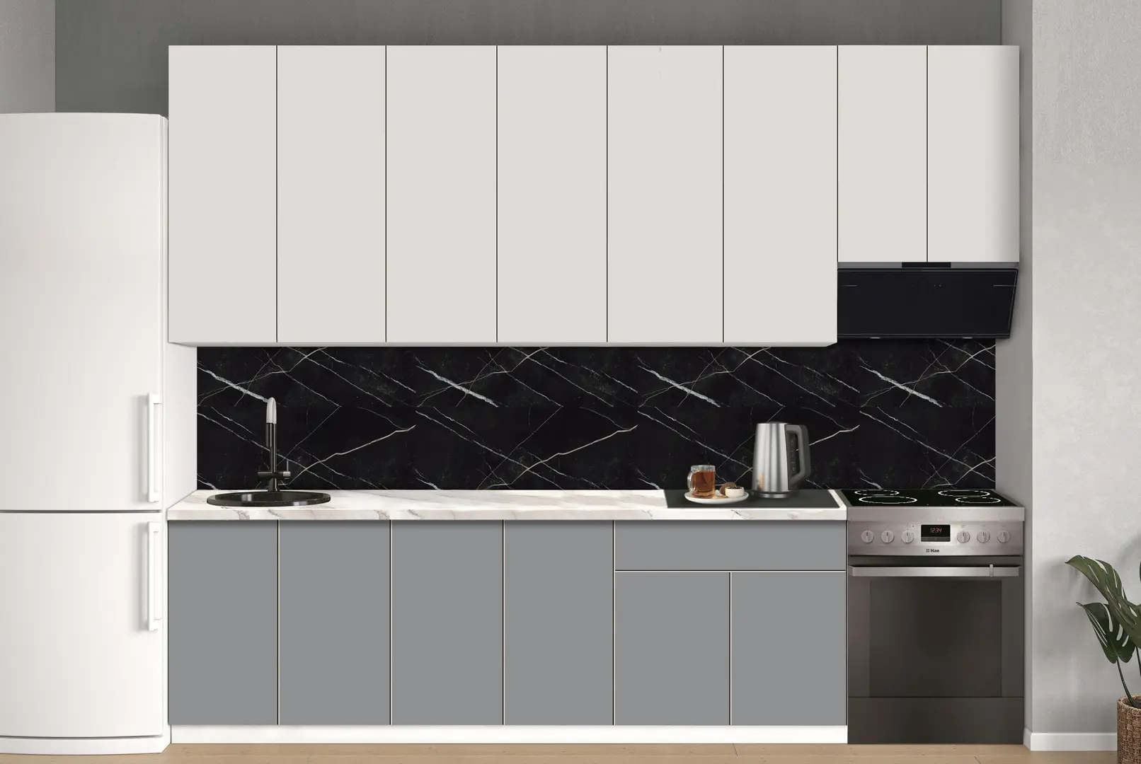 Bucatarie modulara Modern Dolce Vita 7 H110 3.0m