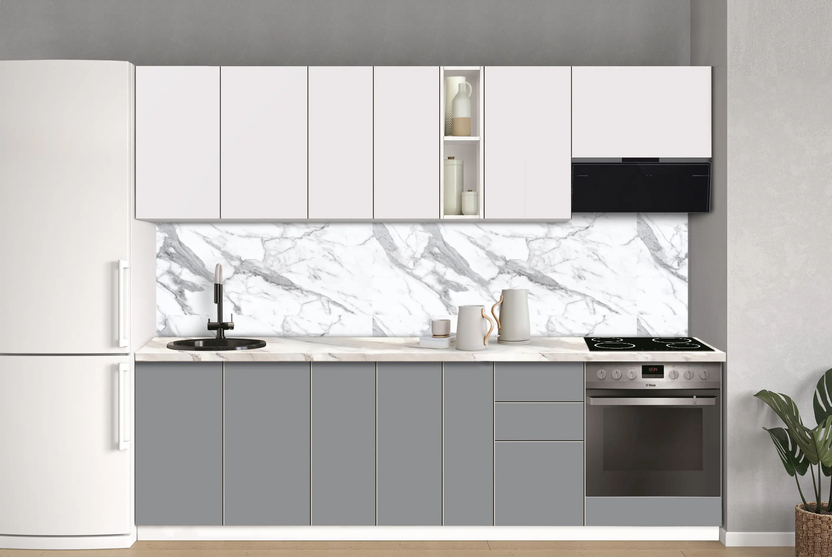 Bucatarie modulara Modern Dolce Vita 7 H68 2.6m