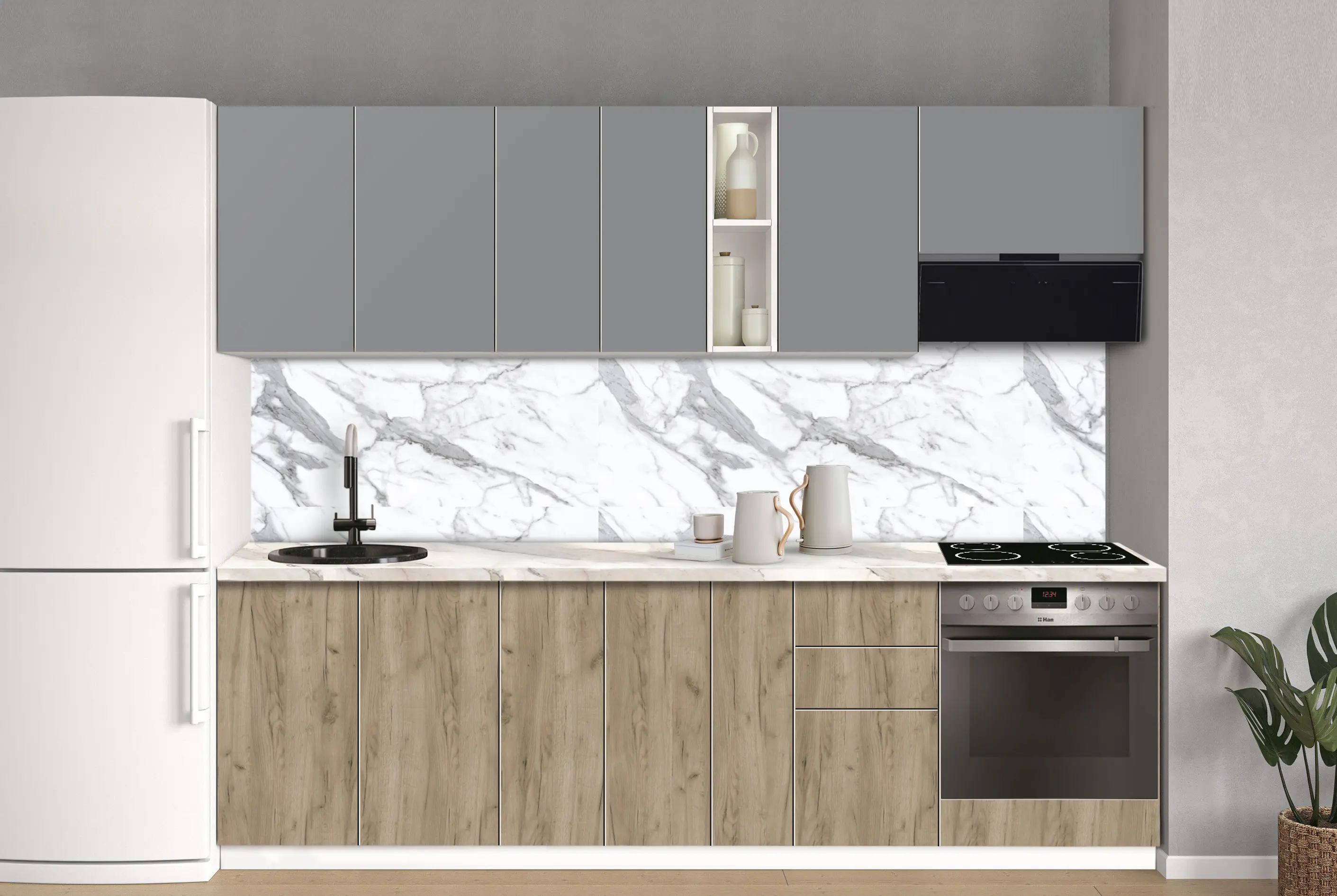 Bucatarie modulara Modern Dolce Vita 7 H68 2.6m