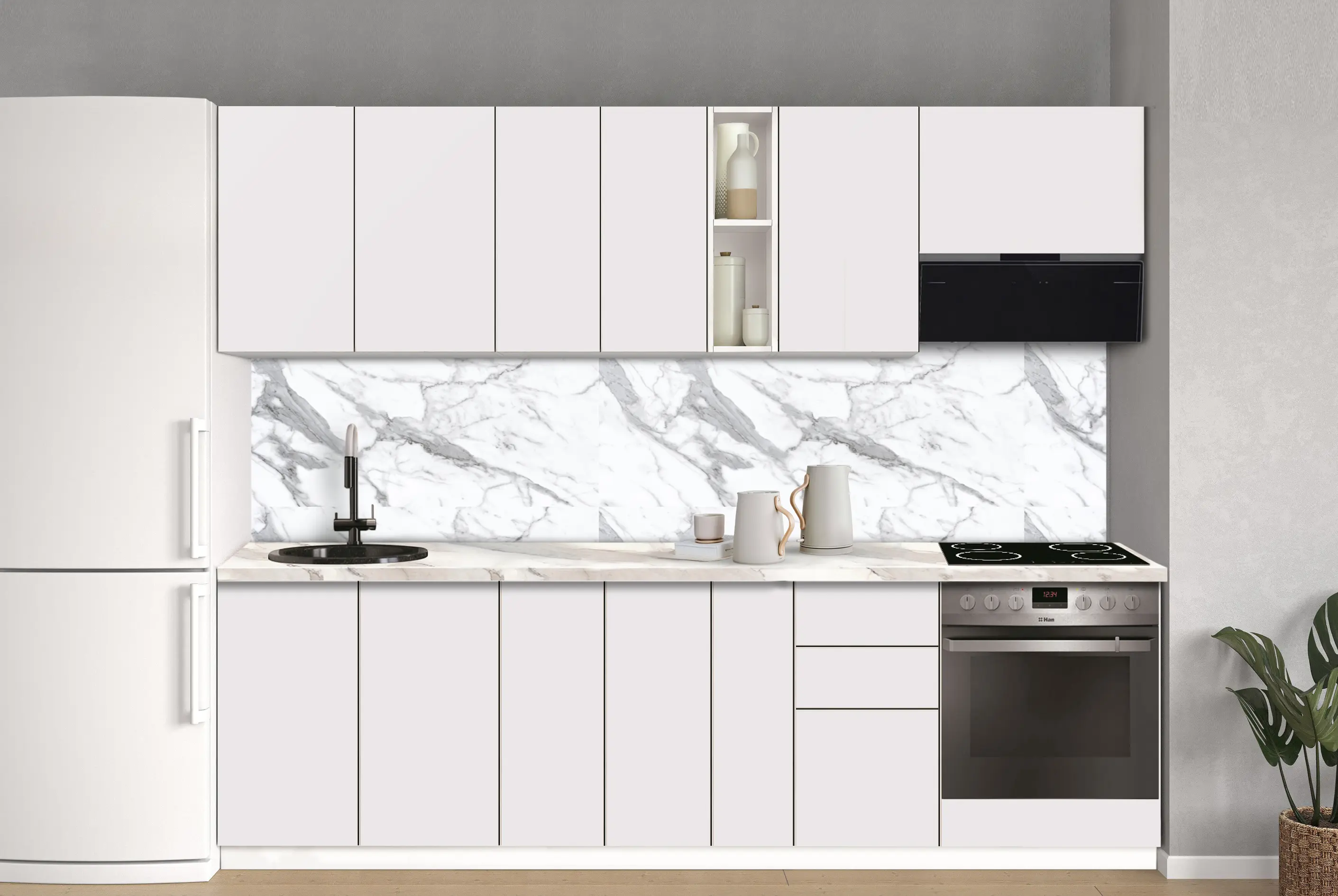 Bucatarie modulara Modern Dolce Vita 7 H68 2.6m