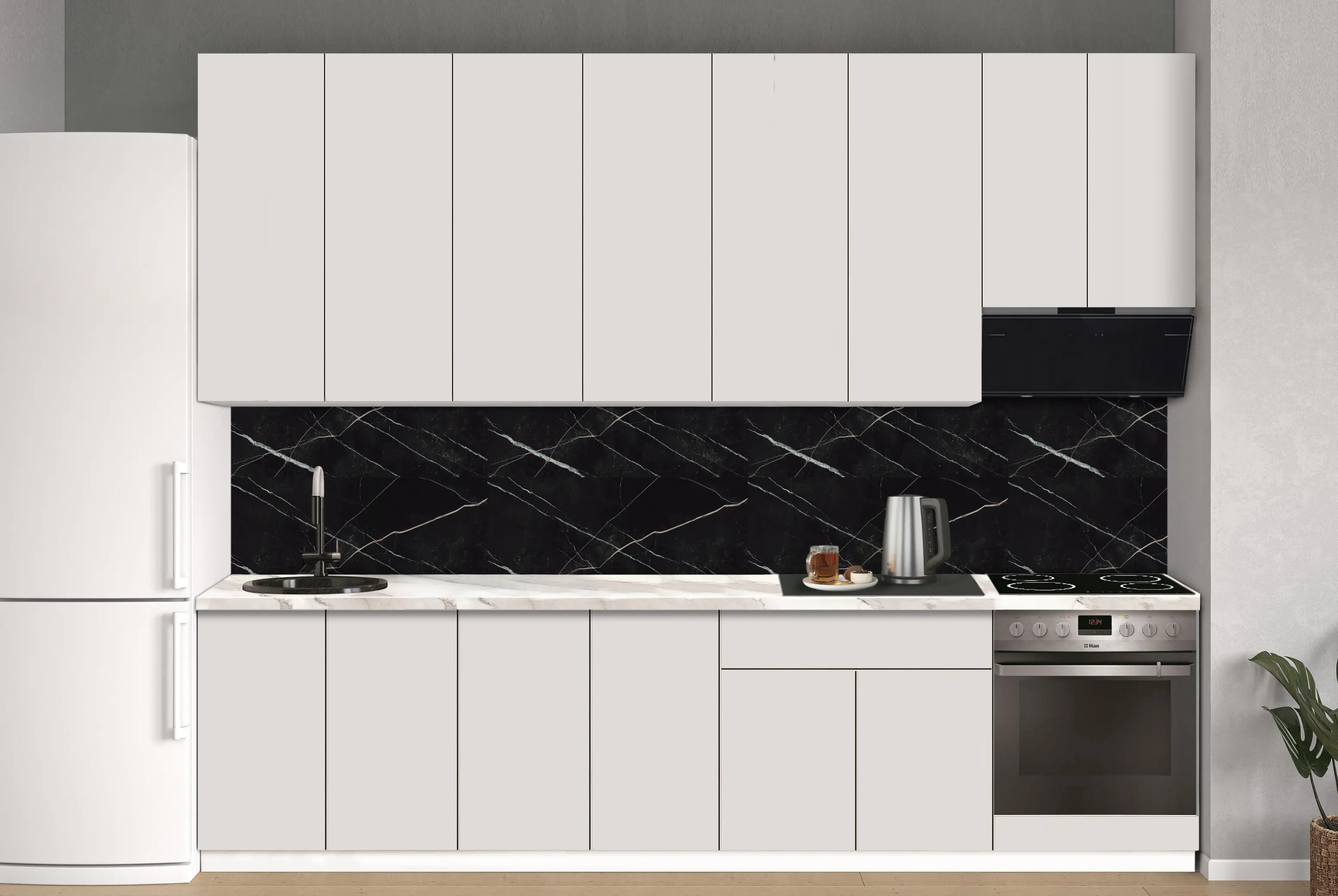 Bucatarie modulara Modern Dolce Vita 8 H110 3.0m