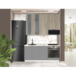 Модульная кухня Modern Dolce Vita Витрина 1 H110 1.8m Thumb