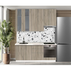 Модульная кухня Modern Dolce Vita Витрина 1 H110 2.0m Thumb