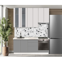 Модульная кухня Modern Dolce Vita Витрина 1 H110 2.0m