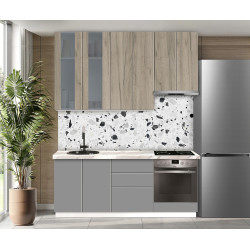 Модульная кухня Modern Dolce Vita Витрина 1 H110 2.0m Thumb