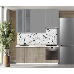 Модульная кухня Modern Dolce Vita Витрина 1 H110 2.0m Thumb