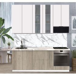 Модульная кухня Modern Dolce Vita Витрина 1 H110 2.2m Thumb