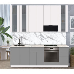 Bucatarie modulara Modern Dolce Vita Vitrina 1 H110 2.4m Thumb