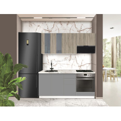 Модульная кухня Modern Dolce Vita Витрина 1 H68 1.8m