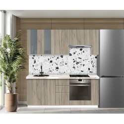 Модульная кухня Modern Dolce Vita Витрина 1 H68 2.0m Thumb