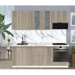 Модульная кухня Modern Dolce Vita Витрина 1 H68 2.2m Thumb