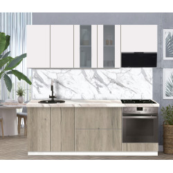 Модульная кухня Modern Dolce Vita Витрина 1 H68 2.2m Thumb