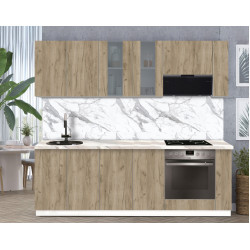 Модульная кухня Modern Dolce Vita Витрина 1 H68 2.4m Thumb