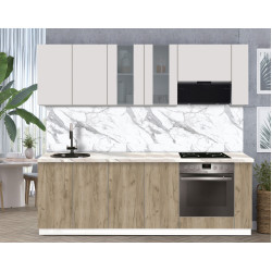 Модульная кухня Modern Dolce Vita Витрина 1 H68 2.4m Thumb