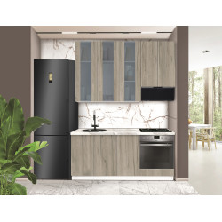 Bucatarie modulara Modern Dolce Vita Vitrina 2 H110 1.8m Thumb