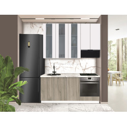 Bucatarie modulara Modern Dolce Vita Vitrina 2 H110 1.8m