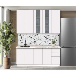 Bucatarie modulara Modern Dolce Vita Vitrina 2 H110 2.0m Thumb