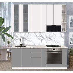 Модульная кухня Modern Dolce Vita Витрина 2 H110 2.2m Thumb