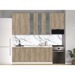 Bucatarie modulara Modern Dolce Vita Vitrina 2 H110 2.6m Thumb