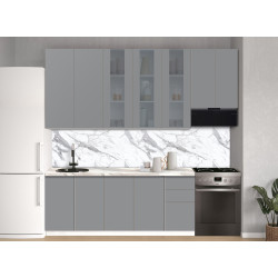 Bucatarie modulara Modern Dolce Vita Vitrina 2 H110 2.6m Thumb