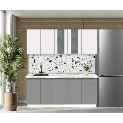 Модульная кухня Modern Dolce Vita Витрина 2 H68 2.0m Thumb