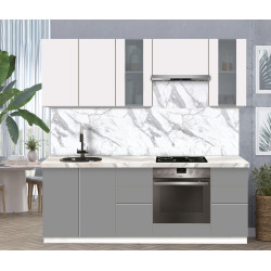 Модульная кухня Modern Dolce Vita Витрина 2 H68 2.2m Thumb