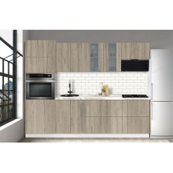 Bucatarie modulara Modern Dolce Vita Vitrina 2 H68 2.6m Thumb