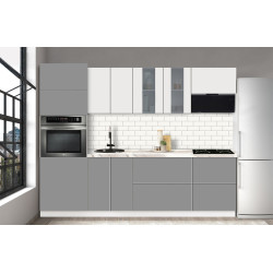 Bucatarie modulara Modern Dolce Vita Vitrina 2 H68 2.6m Thumb