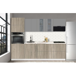 Bucatarie modulara Modern Dolce Vita Vitrina 2 H68 2.6m Thumb