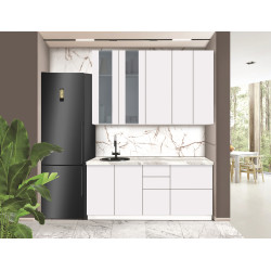 Bucatarie modulara Modern Dolce Vita Vitrina 3 H110 1.8m Thumb